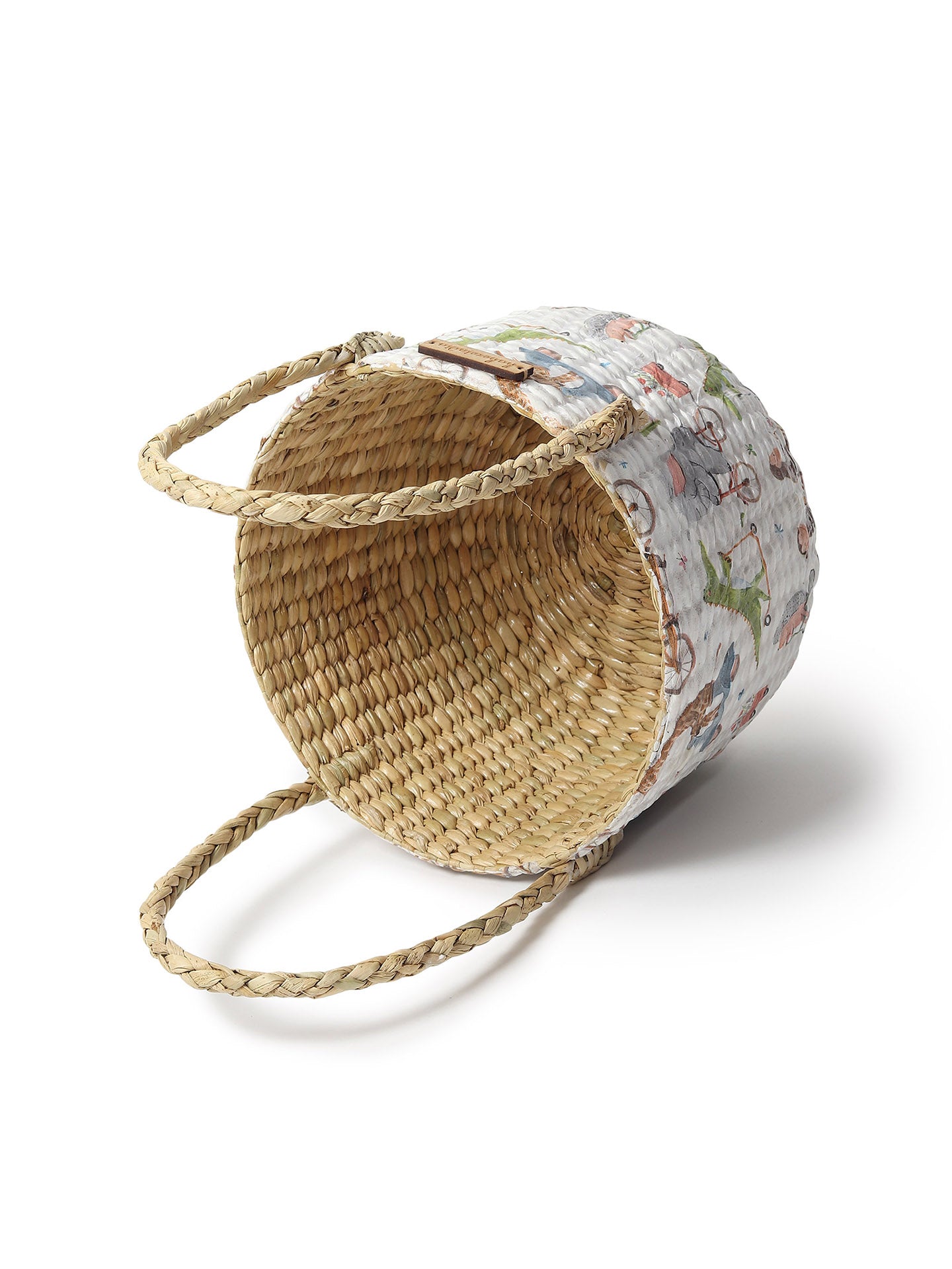 Seagrass Fruit Basket | Round Hamper Basket