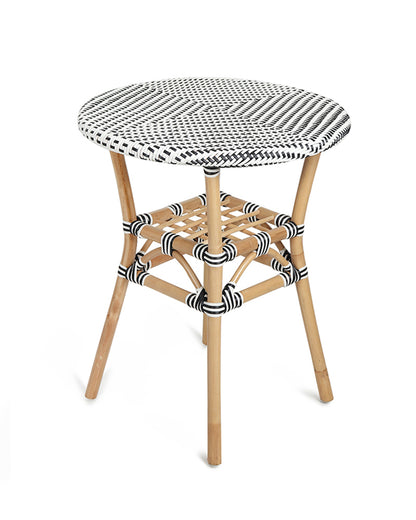 Bistro Rattan Table | Cane Round Table | Rattan Stool | Side Table