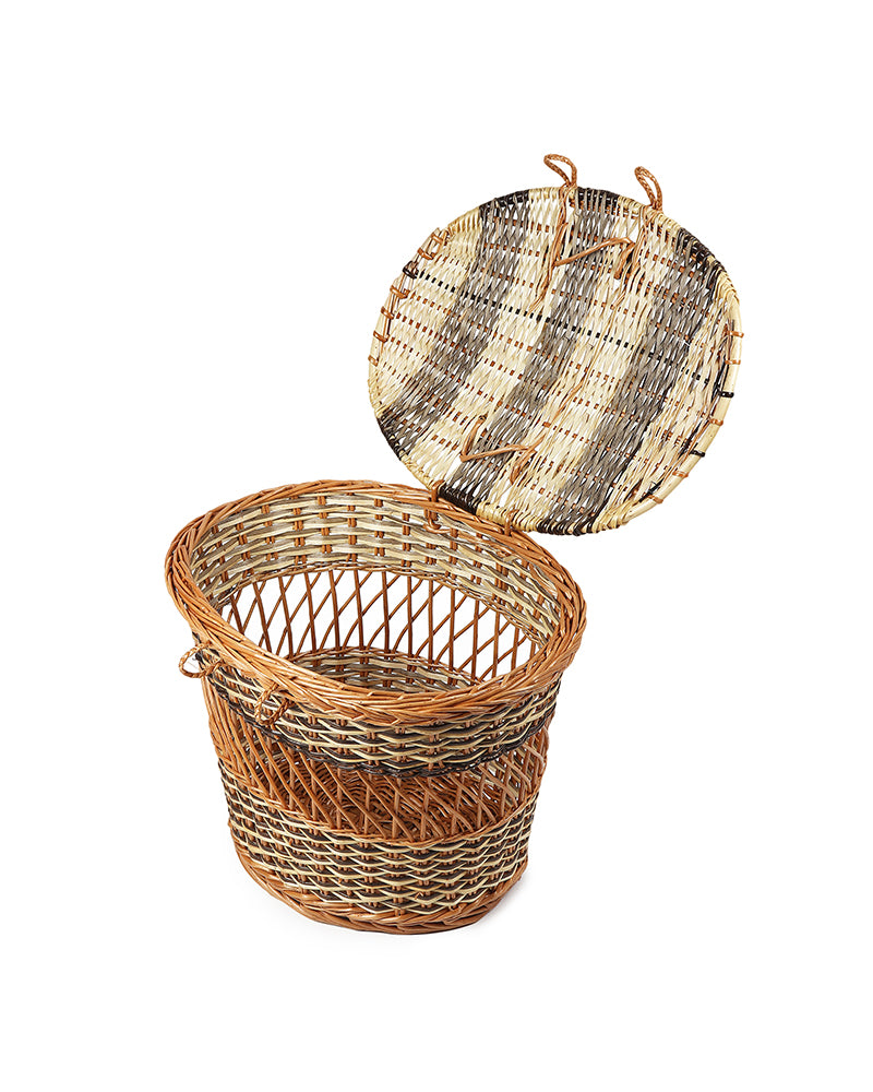 Wicker Travel Basket