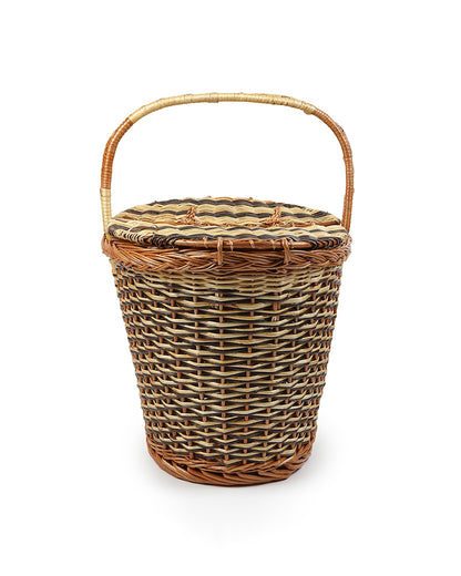 Wicker Travel Basket