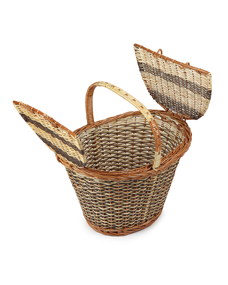 Wicker Travel Basket