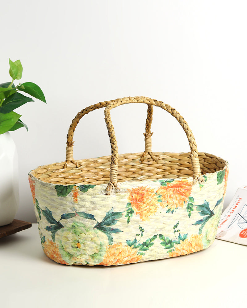 Seagrass Fruit Basket
