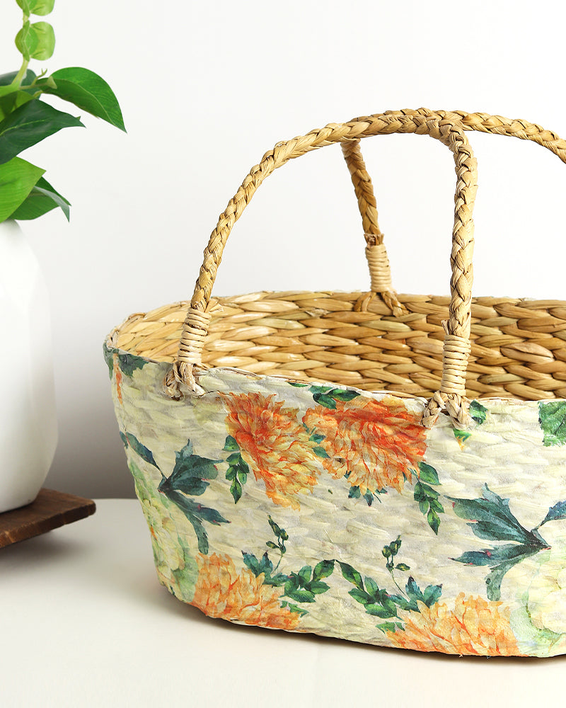 Seagrass Fruit Basket
