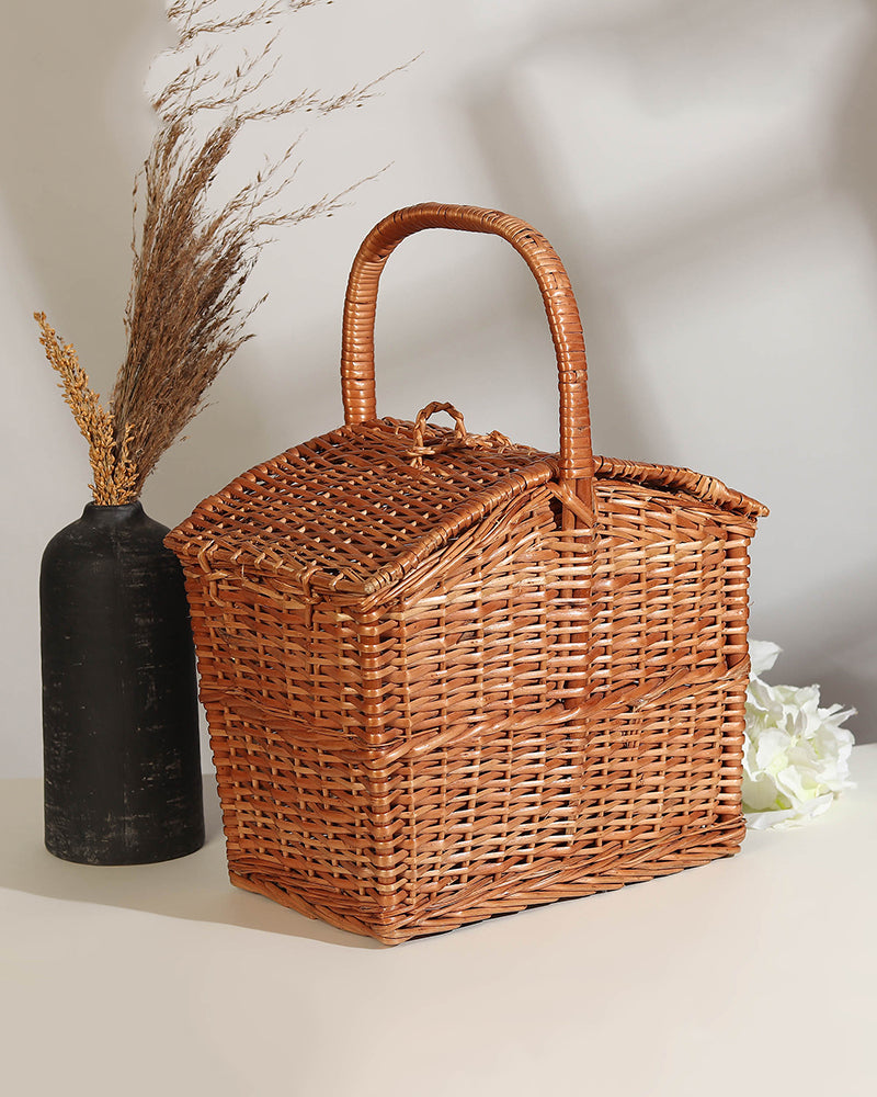 Wicker Picnic Basket | Wicker Travel Basket