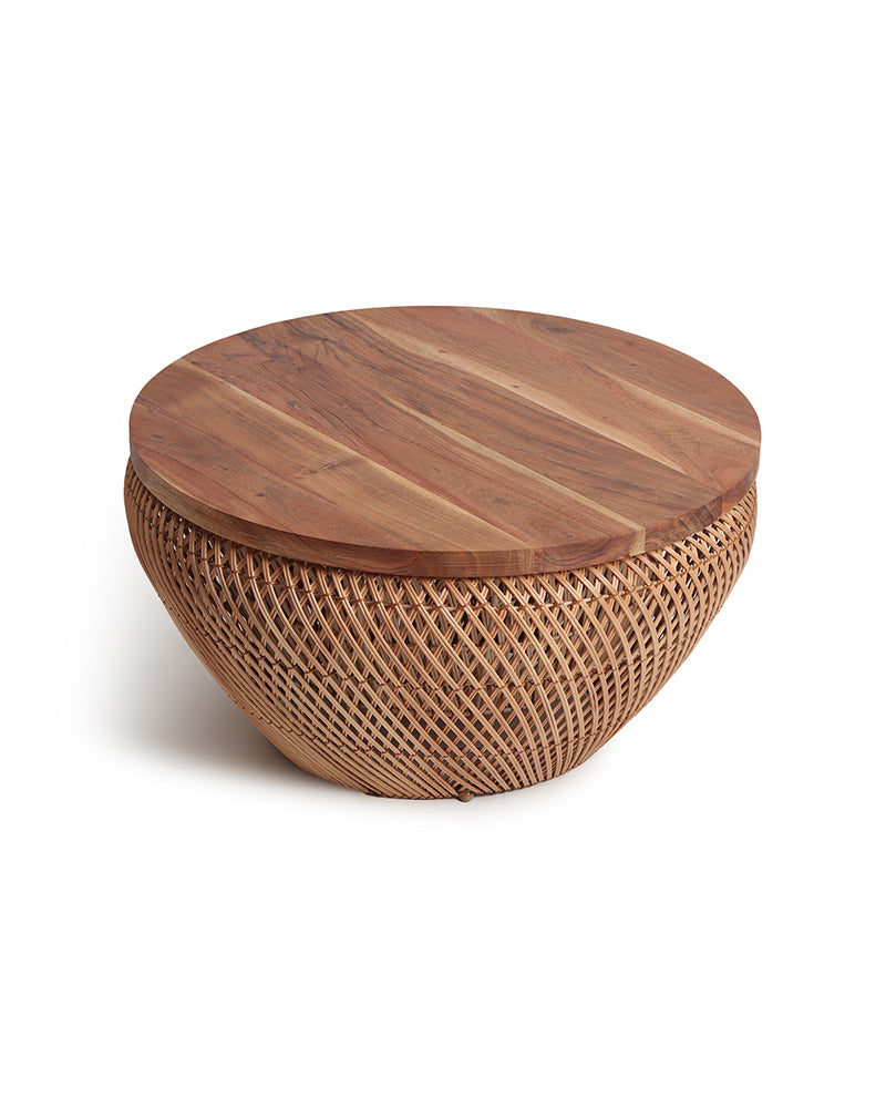 Rattan Coffee Table | Cane Round Table | Rattan Stool | Coffee Table