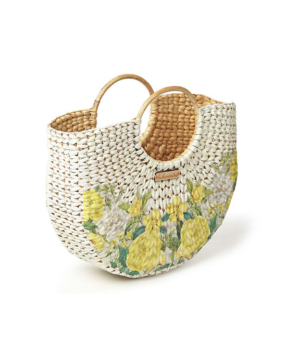 Seagrass U-Beach Tote Handbag | Beach Bag