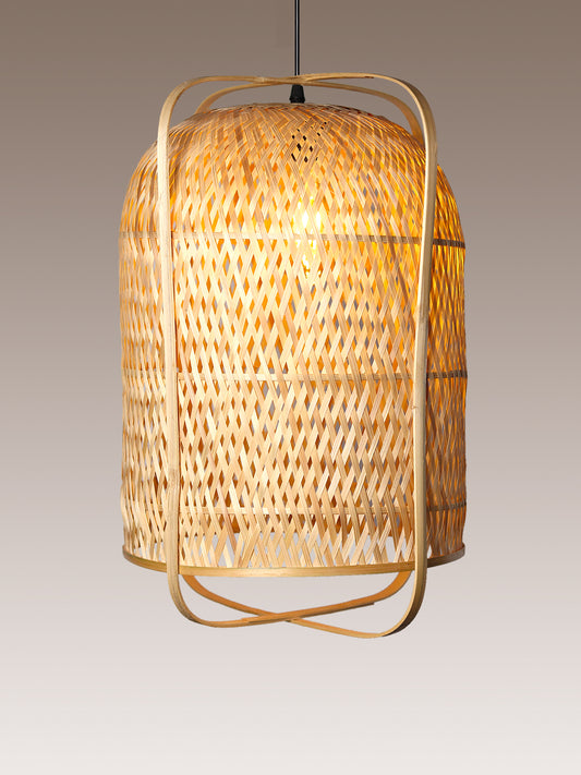 Bamboo Lamp | Cane Table Lamp