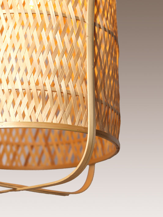 Bamboo Lamp | Cane Table Lamp