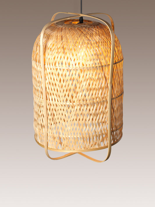 Bamboo Lamp | Cane Table Lamp