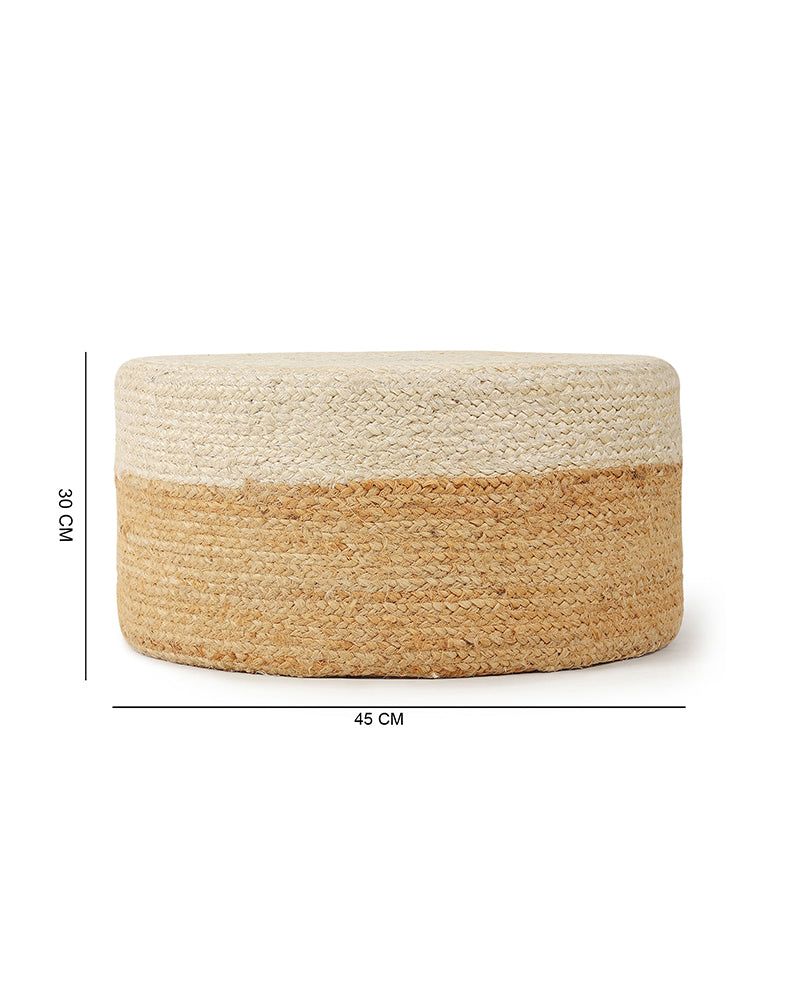 Jute Pouffe | Jute Ottoman | Sitting Stool