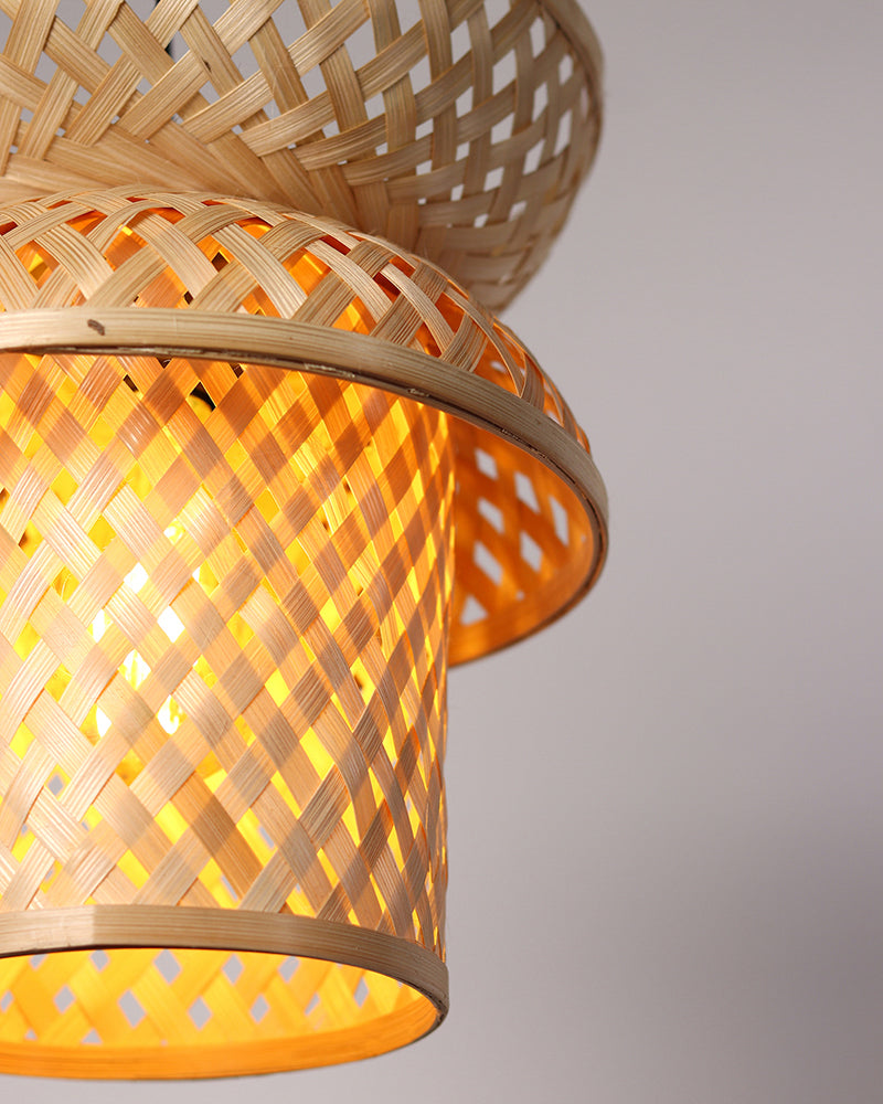 Bamboo Lamp | Cane Pendant Lamp