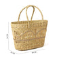 Seagrass Jali Shopping Basket