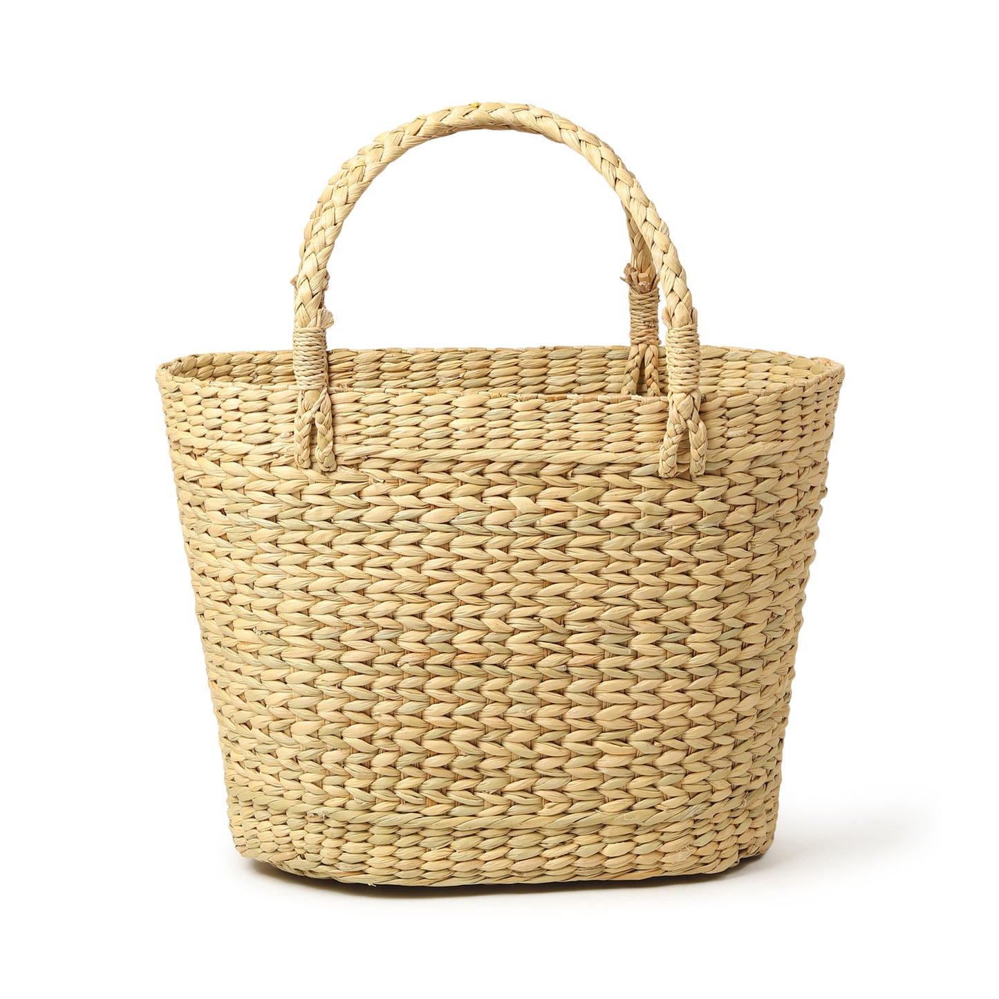 Seagrass Shopping Basket | Embroidery Basket