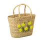 Seagrass Shopping Basket | Embroidery Basket