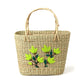 Seagrass Shopping Basket | Embroidery Basket