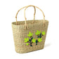 Seagrass Shopping Basket | Embroidery Basket