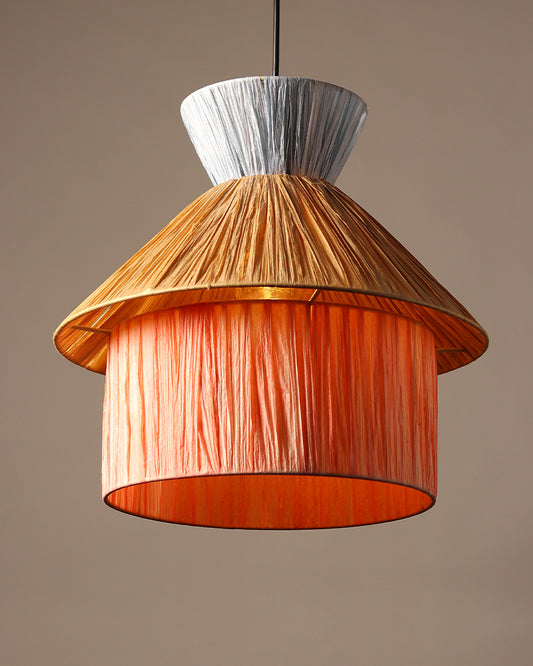 Raffia Pendant Lamp | Paper Lamp