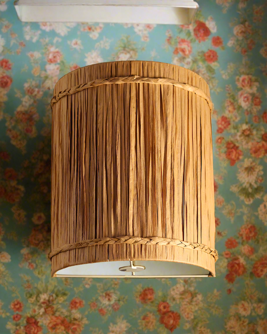 Wall Lamp | Paper Lamp | Raffia Lamp