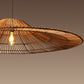 Rattan Cafe Lamp | Cane Chandelier Lamp