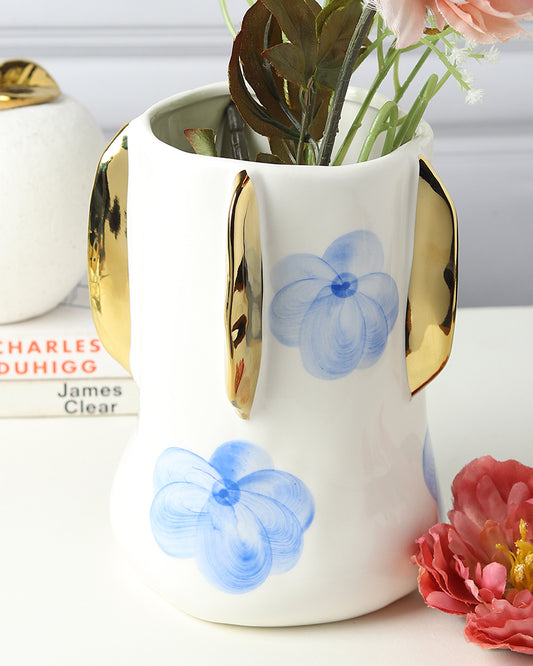 Vase | Flower Pot For Living Room | Vase For Living Room | Ceramic Vases For Home Decor