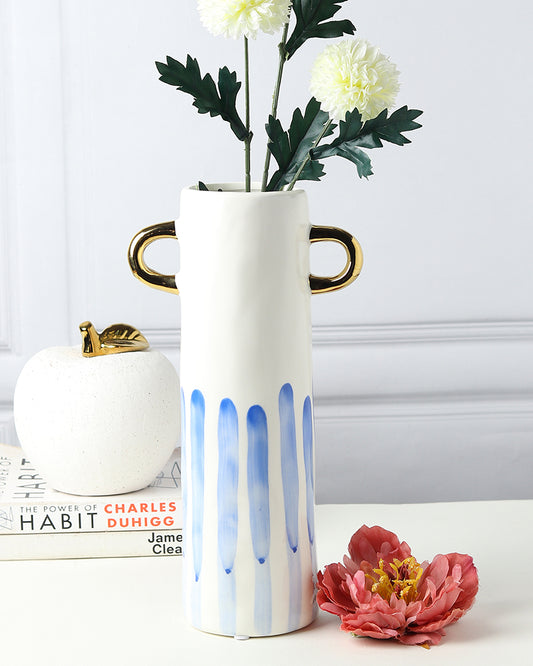 Flower Vases For Home Decor | Ceramic Vase | Vase For Living Room | Flower Vase