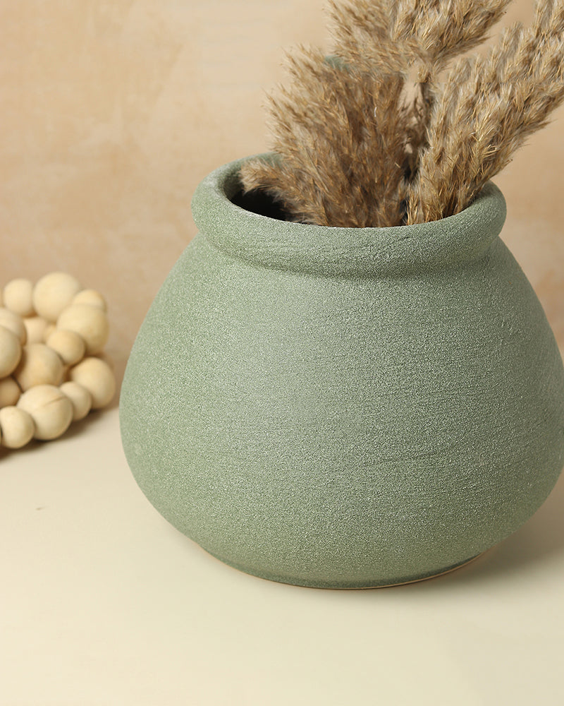 Flower Pot For Living Room | Ceramic Vase | Flower Vase | Vase For Home Decor | Small Vase