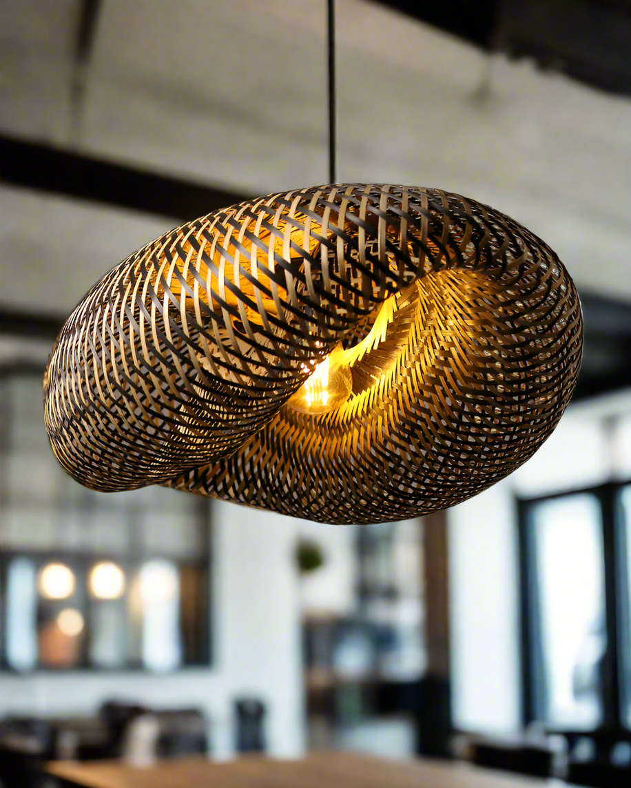 Cafe Lamps | Bamboo Lampshades