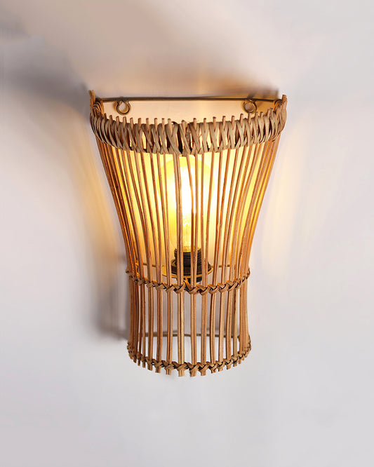 Wall Lamp | Wall Lamps For Living Room Decoration | Rattan Wall Lamp