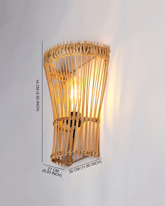 Wall Lamp | Wall Lamps For Living Room Decoration | Rattan Wall Lamp