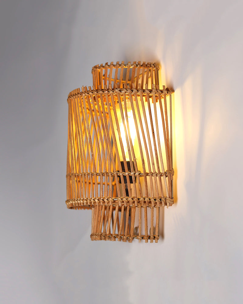 Wall Lamps For Bedroom | Wall Mount Lights | Rattan Wall Lamp