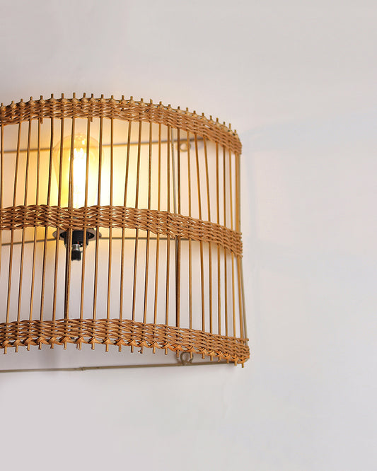 Wall Lamp | Wall Lamps For Bedroom | Wall Mount Lights | Cane Wall Lamp