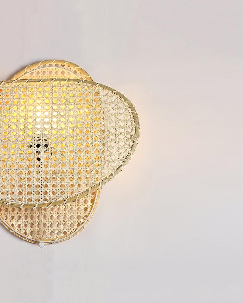 Wall Lamp| Wall Lamp For Living Room | Wall Decor Lights | Cane Webbing Wall Lamp