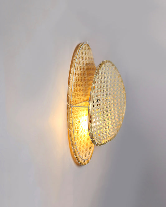 Wall Lamp| Wall Lamp For Living Room | Wall Decor Lights | Cane Webbing Wall Lamp