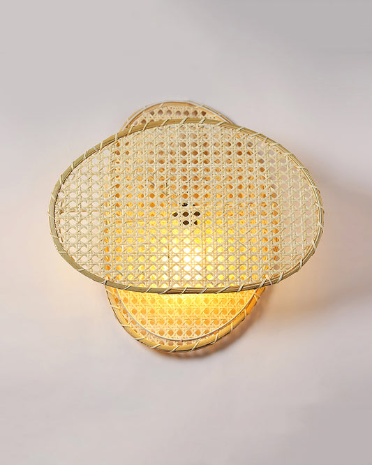 Wall Lamp| Wall Lamp For Living Room | Wall Decor Lights | Cane Webbing Wall Lamp