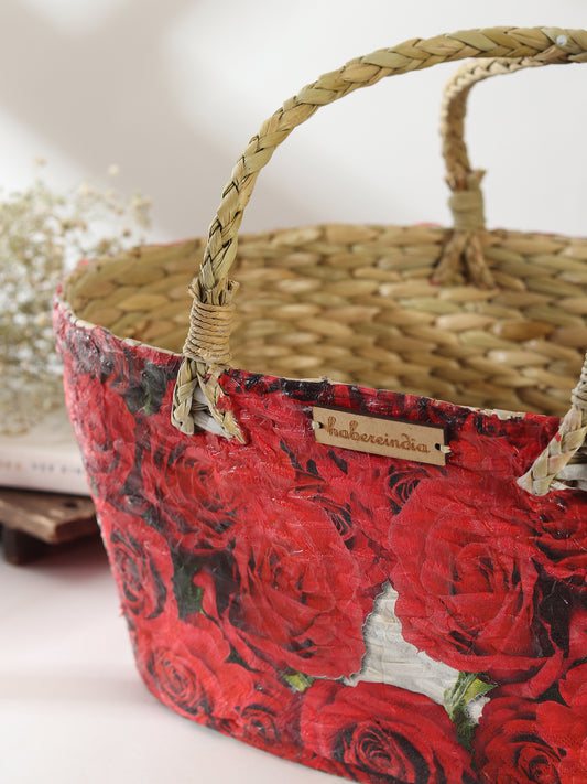 Seagrass Hamper Basket