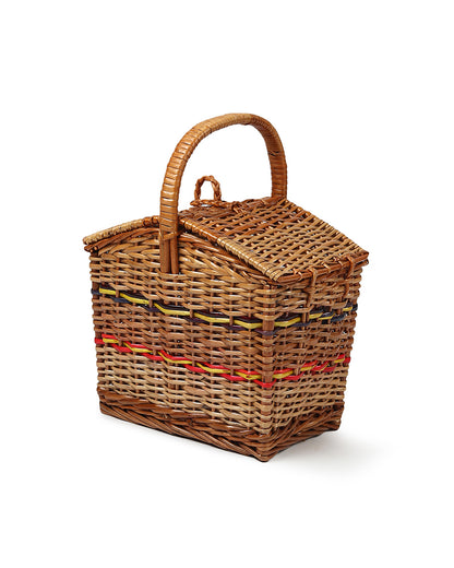 Wicker Travel Basket
