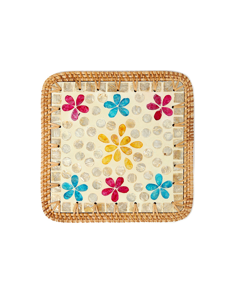 Mother of Pearl Placemats | Decorative Table Mats for Dining & Living Room