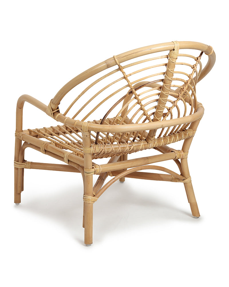 Java Accent Bamboo Chair | Rattan Chair | Cane Furniture