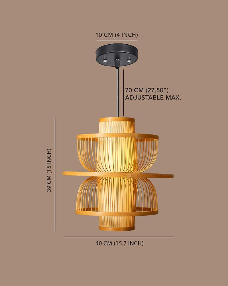 Bamboo Ceiling Lamps 