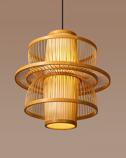 Bamboo Ceiling Lamps 