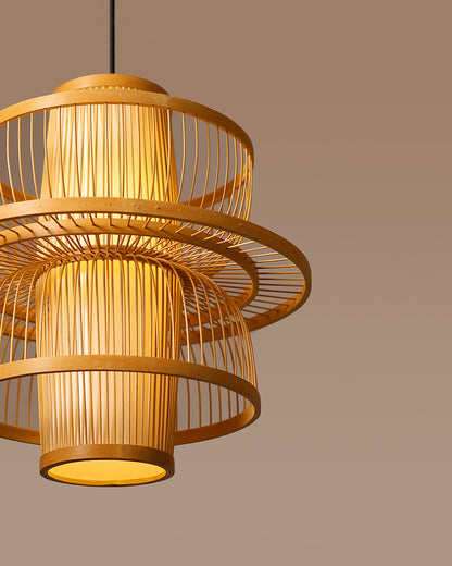 Bamboo Ceiling Lamps 