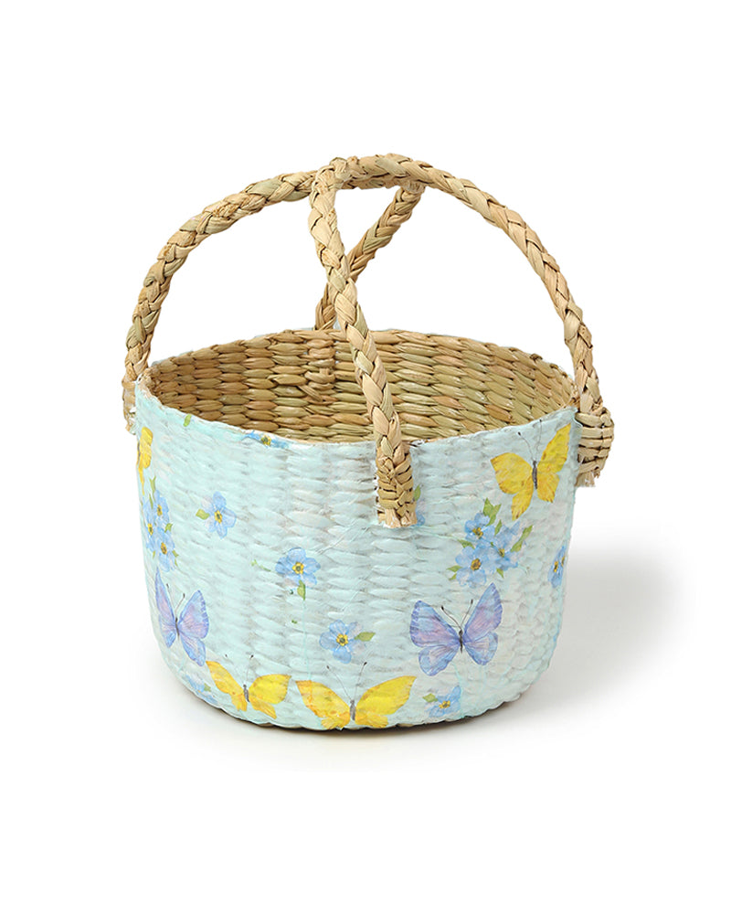 Seagrass Fruit Basket | Round Hamper Basket