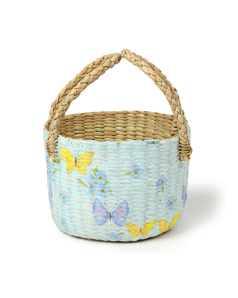 Seagrass Fruit Basket | Round Hamper Basket