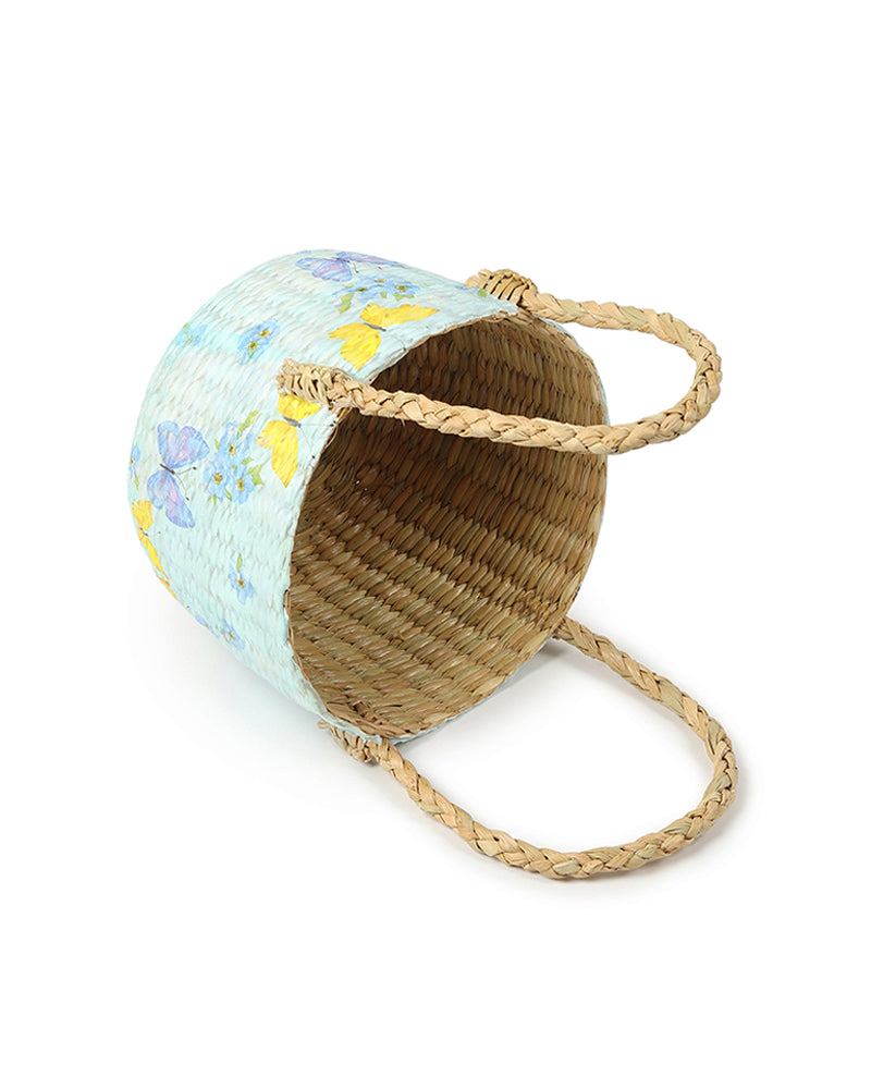 Seagrass Fruit Basket | Round Hamper Basket