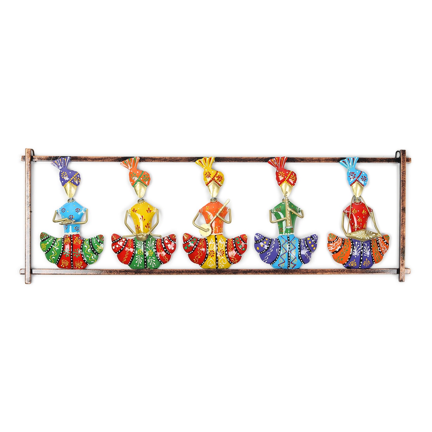 Rajasthani Figures Wall Decor | Rajasthani Folk Figurines | Gifting Wall Art