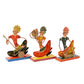 Rajasthani Home Decor - Set of 3 | Rajasthani Figure Table Decor for Living Room | Gifting Figurine