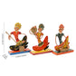 Rajasthani Home Decor - Set of 3 | Rajasthani Figure Table Decor for Living Room | Gifting Figurine