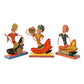 Rajasthani Home Decor - Set of 3 | Rajasthani Figure Table Decor for Living Room | Gifting Figurine