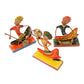 Rajasthani Home Decor - Set of 3 | Rajasthani Figure Table Decor for Living Room | Gifting Figurine