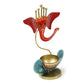 Lord Ganesha Idol Tea Light Holder | Tea Light Holder for Home Decoration, Pooja Room | Corporate Gift Items